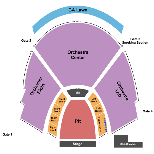 Synovus Bank Amphitheater James Taylor Seating Chart